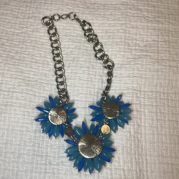 Banana Republic Starburst Necklace, Blue, Aqua *HOST PICK* - Picture 4 of 6